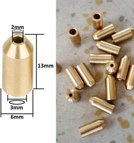 img 3 attached to Acxico 3Pcs Brass Gas Refill Adapter for S.T Dupont Memorial Lighter - Improved SEO