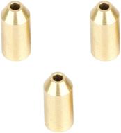 acxico 3pcs brass gas refill adapter for s.t dupont memorial lighter - improved seo logo
