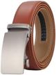 ducibutt belts ratchet genuine leather adjustable men's accessories logo