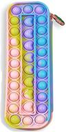 🖊️ 1pc bubble pop fidget pencil case with pen holders for students and adults – ideal for school and work logo