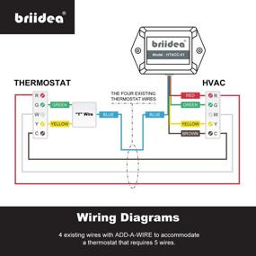img 2 attached to 🌡️ Briidea Common Thermostats with Enhanced Wire Accessory