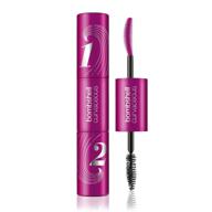 covergirl bombshell curvaceous mascara: amplify volume with lashblast technology, very black - 0.66 fl oz (20 ml) logo