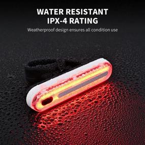 img 2 attached to RECORA Rechargeable Bicycle Taillights Flashlight，700Mah