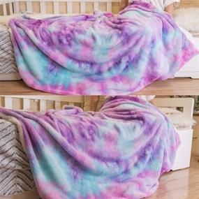 img 3 attached to 🛋️ STAOLENE Faux Fur Throw Blankets: Luxurious Decorative Throws for Cozy Living Rooms, Sofas, and Beds in Pink Purple (51"x63")