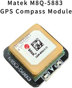 img 1 attached to 🌍 Matek M8Q-5883 GPS Compass Module: Reliable FPV GPS Module for High-performance RC Drone FPV Racing - 4.7/5 Stars!