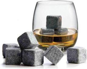 img 3 attached to 🥃 Premium Whiskey Stones: Soapstone Chilling Cubes for Perfect Beverage Temperature - Essential Food Service Equipment & Supplies