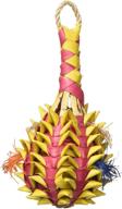 🍍 pineapple foraging toy by planet pleasures: boost your bird's enrichment logo