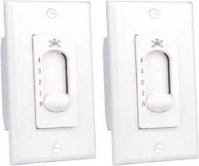 img 1 attached to 🔘 2-Pack Ceiling Fan Wall Control Switches