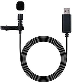 img 3 attached to Plug and Play USB Lavalier Lapel Microphone for Video Conferencing and Content Creation