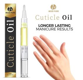 img 2 attached to 💅 Cuticle Oil Pen - Enhances Acrylic Nails - Professional Manicure & Pedicure Set Accessory - Boosts Nail & Cuticle Health - Softens Cuticles for Home Nail Care Kit - Enriched with Vitamin E