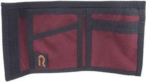 img 1 attached to 🌈 Vibrant California Bifold Wallet in Burgundy - Embrace the Rainbow!