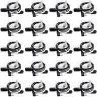 20 pack retevis kenwood puxing baofeng uv5r uv82 uv5r 888s 777s h777 radio abc good efg 2 pin earpiece covert air acoustic tube retevis ptt mic in-ear headset logo