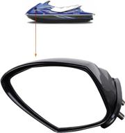 🏍️ yamaha waverunner vx left hand side mirror - spauto lh vx110 deluxe sport cruiser mirror (black, f1s-u596b-10-00) logo