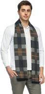 🧣 stay cozy in style: men's classic cashmere winter scarf - top-notch men's accessory in scarves logo