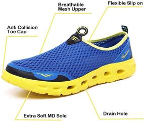 img 3 attached to Swimming Walking Exercise Men's Shoes and Athletic Gear by GOOD STUDIOS