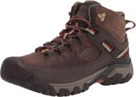 🥾 waterproof hiking boot for women - keen targhee 3 mid логотип