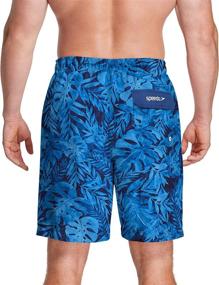 img 1 attached to 🩳 Stay Stylish and Comfortable with Speedo Men's Swim Trunk Big and Tall Redondo – Perfect Fit for All Sizes