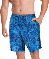 🩳 stay stylish and comfortable with speedo men's swim trunk big and tall redondo – perfect fit for all sizes logo