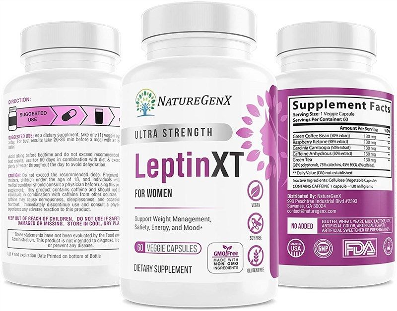 naturegenx leptin strength resistance supplements 로고