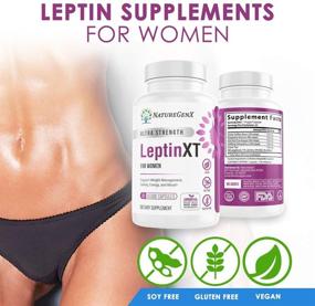 img 1 attached to 🌿 NatureGenX - Leptin XT Supplement for Weight Loss - Leptin Resistance Support - Leptin Hormone Supplements - Vegan - 60 Pills - Leptin Burn for Women