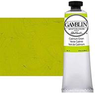 🎨 37ml gamblin artist oil - cadmium green логотип