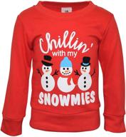 👶 adorable and unique baby chillin snowmies christmas sweaters for boys logo