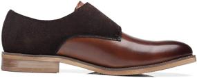 img 2 attached to Stylish and Versatile Milano Patina Leather Double Men's Loafers & Slip-Ons: A Timeless Choice