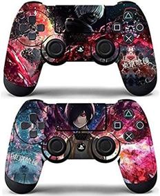 img 2 attached to 🎮 Enhance Your Gaming Experience with Vanknight Vinyl Decals Skin Stickers - 2 Pack Anime for PS4 Controllers