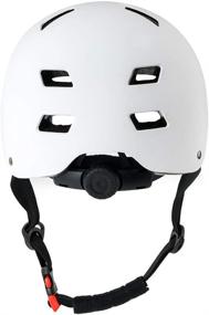 img 2 attached to 🛹 Bavilk Skateboard Bike Helmets: CPSC Certified Multi-Sports Safety Gear for Kids, Youth, and Adults - Adjustable Sizes for Scooter, Inline Skating, and Roller Skating