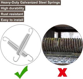 img 1 attached to Replacement Trampoline Galvanized Springs Durability