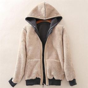 img 2 attached to Flygo Womens Classic Casual Sweatshirt Women's Clothing in Coats, Jackets & Vests