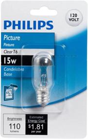 img 2 attached to 💡 SEO-optimized: Philips 416115 15W T6 Candelabra Base Picture Light Bulb for Superior Illumination