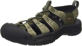 img 4 attached to KEEN Mens Newport Sandal Black Men's Shoes