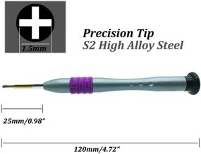 img 2 attached to Precision Phillips Screwdriver Anti Slip Magnetic