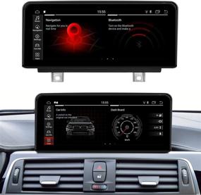 img 4 attached to 📱 Koason Android 10.25 inch HD1920 Display Monitor 4G LTE Multimedia Player with GPS Navigation for BMW F20/F21/F23/F30/ F31/F32/F33/F34/F36/F80/F82/F83/F84 NBT