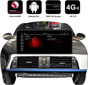 img 3 attached to 📱 Koason Android 10.25 inch HD1920 Display Monitor 4G LTE Multimedia Player with GPS Navigation for BMW F20/F21/F23/F30/ F31/F32/F33/F34/F36/F80/F82/F83/F84 NBT