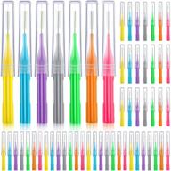 interdental toothpick flossing cleaning assorted logo
