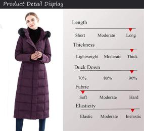 img 2 attached to Obosoyo Womens Hooded Thickened Jacket Outdoor Recreation and Outdoor Clothing