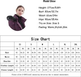 img 3 attached to Obosoyo Womens Hooded Thickened Jacket Outdoor Recreation and Outdoor Clothing