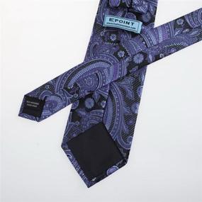img 1 attached to Elegant Paisley Microfiber Romances: Shop Epoint Boys' Accessories and Neckties, EAAB0124