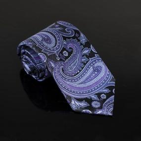 img 2 attached to Elegant Paisley Microfiber Romances: Shop Epoint Boys' Accessories and Neckties, EAAB0124