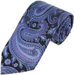 img 4 attached to Elegant Paisley Microfiber Romances: Shop Epoint Boys' Accessories and Neckties, EAAB0124
