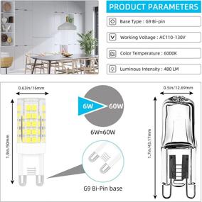 img 3 attached to 💡 110V 130V Dimmable Daylight Lighting: The Perfect Equivalent Solution!