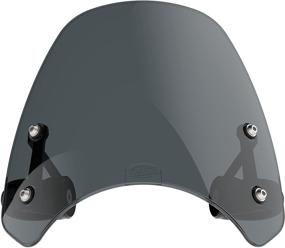 img 3 attached to Dart Classic Flyscreen (Petrol Blue) Motorcycle Windshield Compatible With Indian Scout