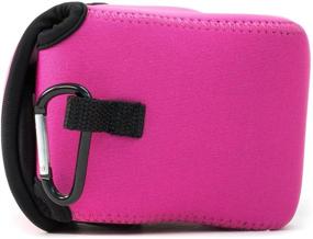 img 3 attached to MegaGear Ultra Lightweight Neoprene Camera Case for Canon PowerShot SX420 IS, SX540 HS, SX410 IS, SX530 HS