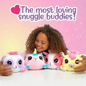 img 1 attached to 🧸 WowWee Ploosh Kissimals Style 1: Experience Cuddly and Adorable Plush Toy Magic!