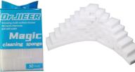 dr.jieer magic sponge eraser: 50 pcs/lot, multi-functional melamine foam cleaner – effective cleaning solution, 100x60x20mm size logo