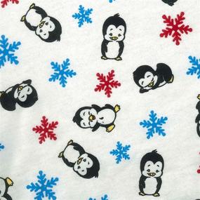 img 3 attached to 🐧 Penguins Flannel Fitted Crib Sheet - Deluxe Quality for Ultimate Comfort