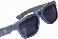 govision royale: water resistant ultra hd video camera sunglasses with wide angle view - lightweight titanium frame logo