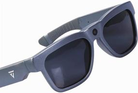 img 4 attached to GoVision Royale: Water Resistant Ultra HD Video Camera Sunglasses with Wide Angle View - Lightweight Titanium Frame